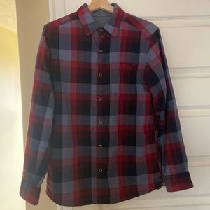 Mountain Hardwear reversible flannel (grey & plaid)